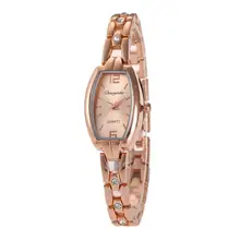 Модные женские часы-браслет женские наручные часы шикарные женские кварцевые часы аналог часы Montre Femme O81