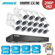ANNKE 1080P 5in1 16CH HD 3MP DVR 16pcs 2MP HD IR Day font b Night b