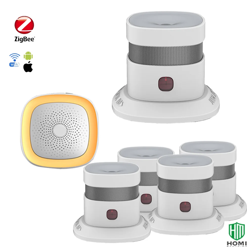 Kitchen safety alarm system fire prevention smoke detector 85dB/3m high