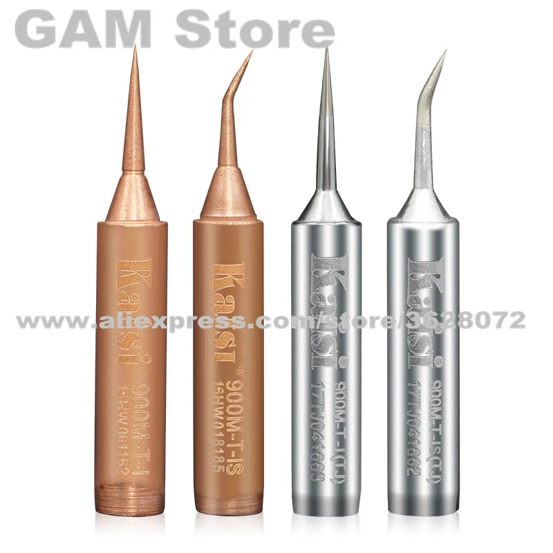 

Pure Copper Iron Tip Soldering Tip Rework Solder Station For iPhone Fingerprint Repair Tool 900M-T-IS 900M-T-I