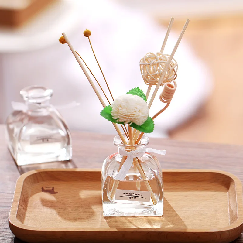 Beli 50 Ml Home Fragrance Minyak Rotan Reed Diffuser Kamar Parfum Aroma Minyak Esensial Suplemen Lavender Jasmine Sakura Rose