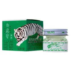 Crema de Masaje Bálsamo de Tigre Alivio Del Dolor Blanco Pomada Muscular Masaje Frotar Dolores Musculares Crema de Masaje Bálsamo de Tigre Alivio Del Dolor Blanco Pomada Muscular Masaje Frotar Dolores Musculares