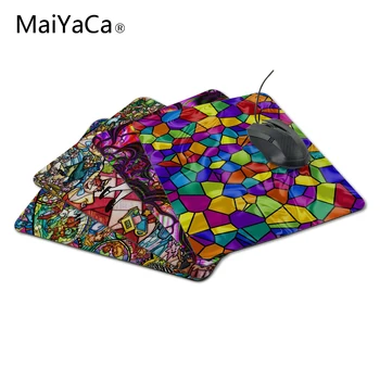 

MaiYaCa NEW! Square Fantasy Anime fairy tale stained glas Silon Mouse Pads 220mmX180mmx2mm Mat Me Pad Drop Not Lockedge MousePad