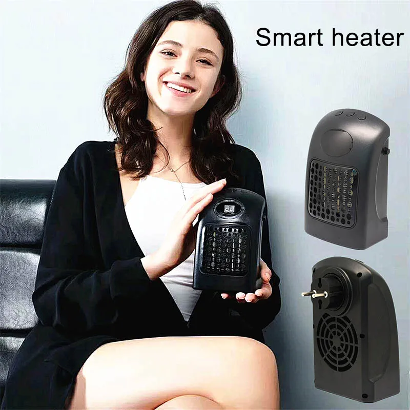 

Mini Electric Air Heater Powerful Warm Blower Fan Stove Radiator Room Warmer For Home Office BDF99