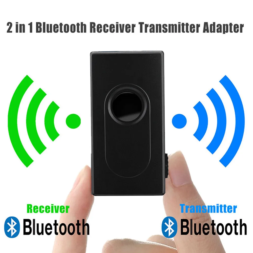 

Bluetooth V4 Trasmettitore Ricevitore Senza Fili A2DP 3.5mm Stereo Adattatore Audio Musica per la TV PC Del Telefono Y1X2 MP3#h