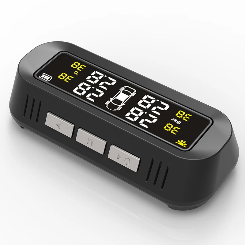 

Accessories Tire Pressure Monitor Car Truck Real-time Monitor Tester External Sensor Receivers 5-16V