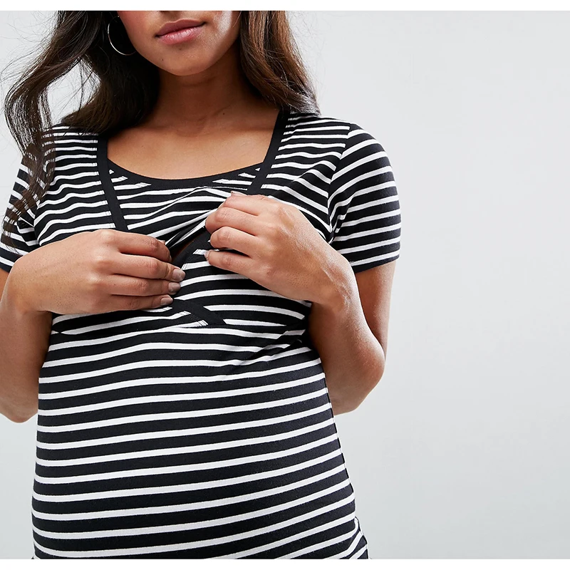 stripped vestidos