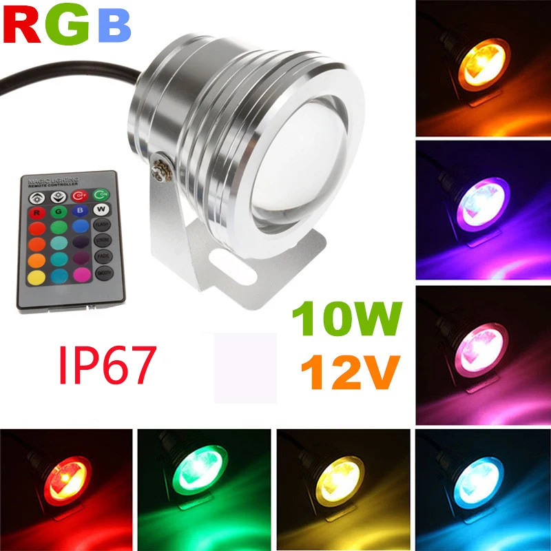 beneden Muf cocaïne Cheap!! 2pcs Led Spotlight Low Voltage Landscape Exterior Stage Lighting  10w Rgb Color Changeable Spot Led Wedding Lights - Stage Lighting Effect -  AliExpress