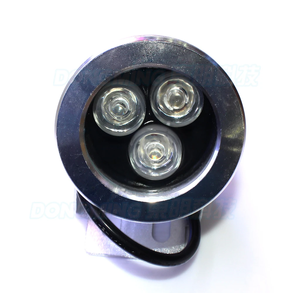 3W DC12V Underwater LED Fountain Lights Waterproof Swimming Pool Pond Lamp