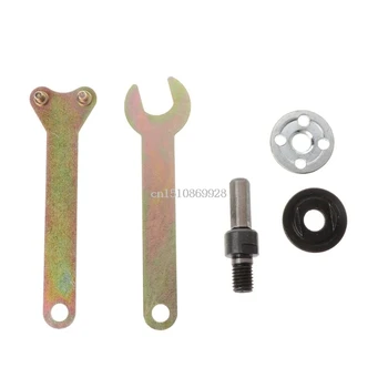 

9Pcs/Set Metal Flap Disc Sticky Piece Polishing Wheel Wood Saw Blade Connecting Rod for Electric Drill Angle Grinder