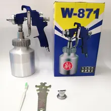 2,5 сопло высокого качества компрессионного типа эмульсии Краскораспылитель w-871 клеевой пистолет-распылитель аэрозольной краски
