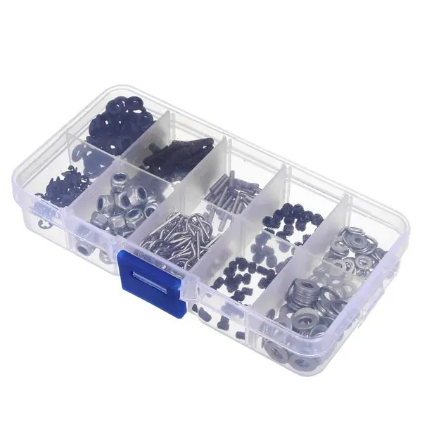 

310PCS In One Screw Box Set Nut Screw Gasket Bolt For HSP 1/10 Rc Remote Control Car Parts New