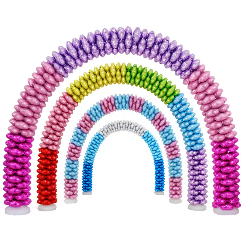 Свадебные арки с профессиональными шариковыми палками и базой для открытия рынка, принадлежности для дня рождения, Детские вечерние фоны