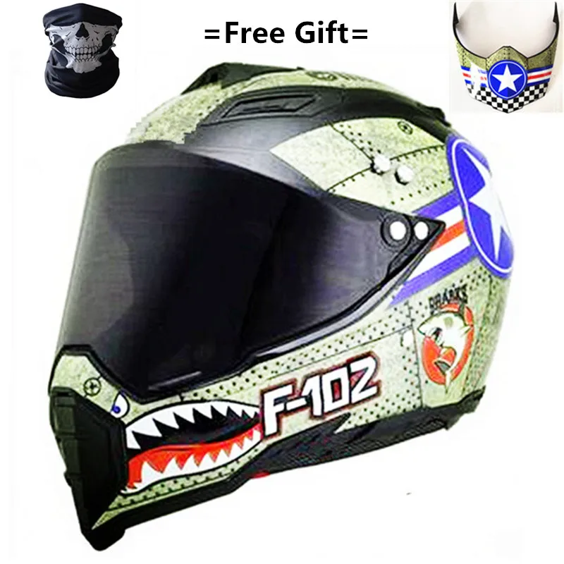 BYE New Motorcycle Helmet Men Full Face Helmet Moto Riding ABS Material Adventure Motocross Helmet Motorbike DOT Certification