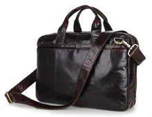 Maxdo Vintage Real Genuine Leather Men Messenger Bags Cowhide Briefcase Portfolio Handbag Business Travel Bag #M7092-3