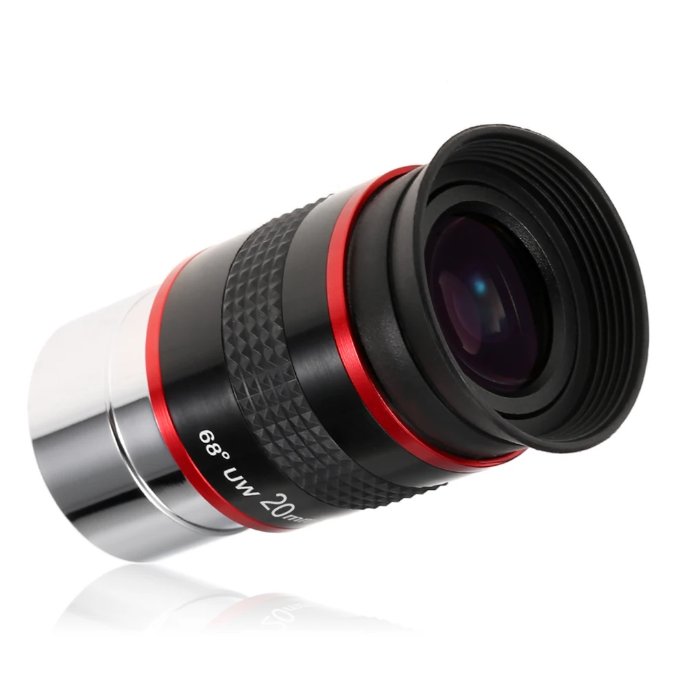 

1.25INCH 68 Degree Wide Angle Eyepiece Planetary Eye Lens Astronomical Telescope Eyepiece 6MM / 9MM / 15MM / 20MM