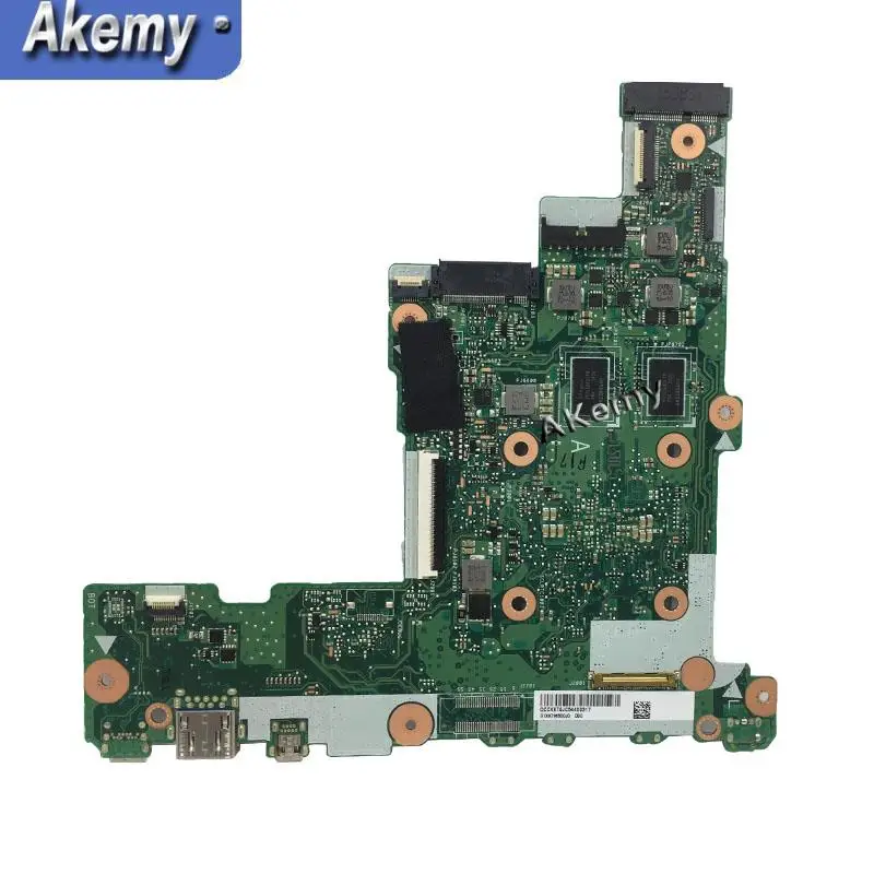 AKemy E205SA Материнская плата ноутбука N3700 Процессор 4 Гб Оперативная память 64 GB для ASUS E205S E205SA Тесты плата E205SA материнской Тесты 100% ok