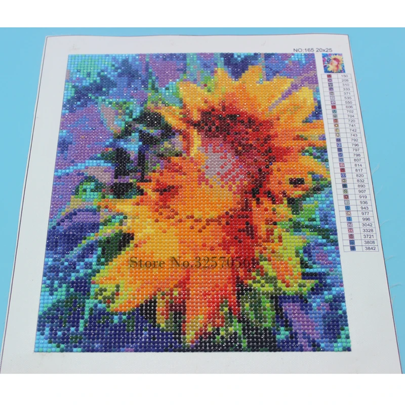 Diy Алмазная картина алмазная Детский мультфильм настоящий Единорог круглая