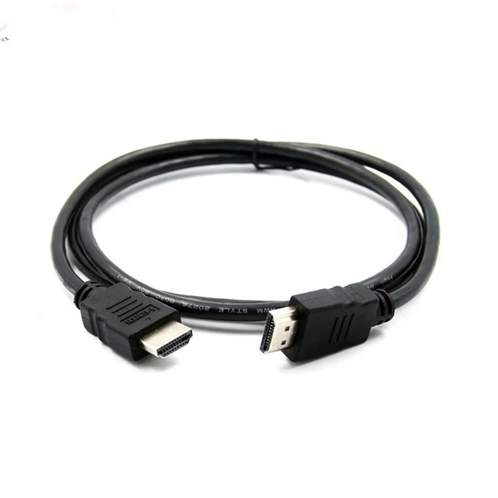 black SeenDa HDMI кабель HDMI в HDMI 1,4 HDR 4K 60Hz для сплиттера удлинитель адаптер переключатель ПВХ 1,2 м кабель HDMI - Цвет: black