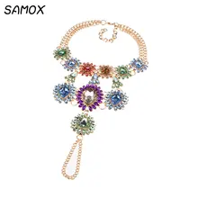 Alloy Studded Rhinestone Anklet Feet Jewelry High-end Quality Luxurious Texture Gifts For Women 006 Alloy Studded Rhinestone Anklet Feet Jewelry High-end Quality Luxurious Texture Gifts For Women 006