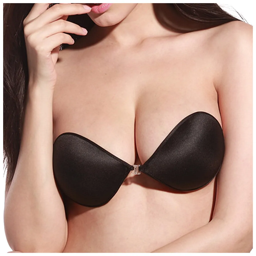 

Seamless Self Adhesive Bra Strapless Push Up Bra Fashion Women Sticker Invisible Bra Light Silicone Bra New Arrival #P10