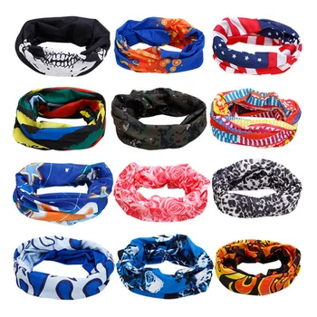 

Outdoor Sport Riding Bicycle Motorcycle Headscarf Variety Turban Novelty Bandanas Magic Headband Multi Head Cycling Scarf Scarv