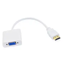 HDMI VGA Video Converter адаптер Full HD 1080 P VGA кабель HDMI мужчин и женщин кабель шнур для HDTV портативных ПК DVD