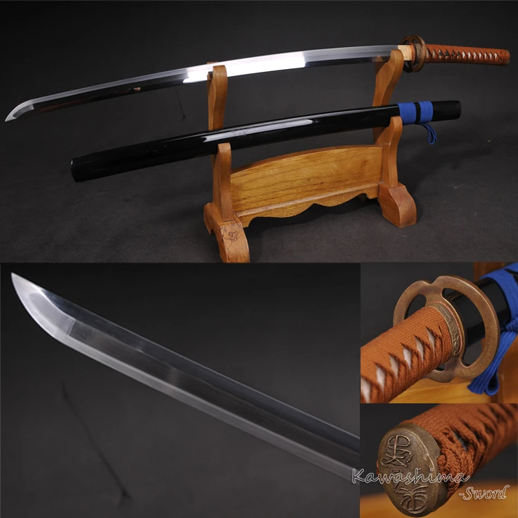 Hot Sale Handmade Japanese Katana 1060 High Carbon Steel Samurai Sword Heat Tempered Full Tang Sharpness For Cutting Paper Sharpness Aliexpress