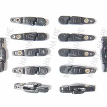 100 шт черный красный желтый мягкий зажим