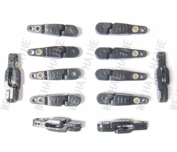 

100pcs Black red yellow Padded Release Clip