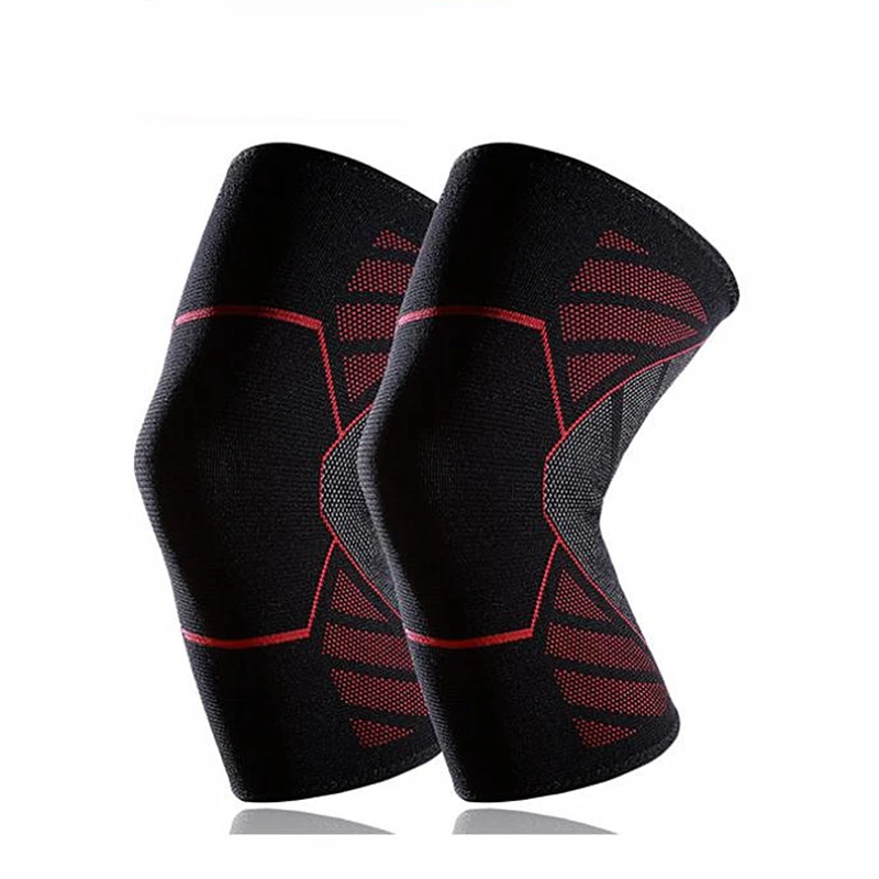 

Fitness Running Cycling Knee Support Braces Elastic Leg Protective Pad Knee Protector Outdoor Compression Sport Antiskid kneepad