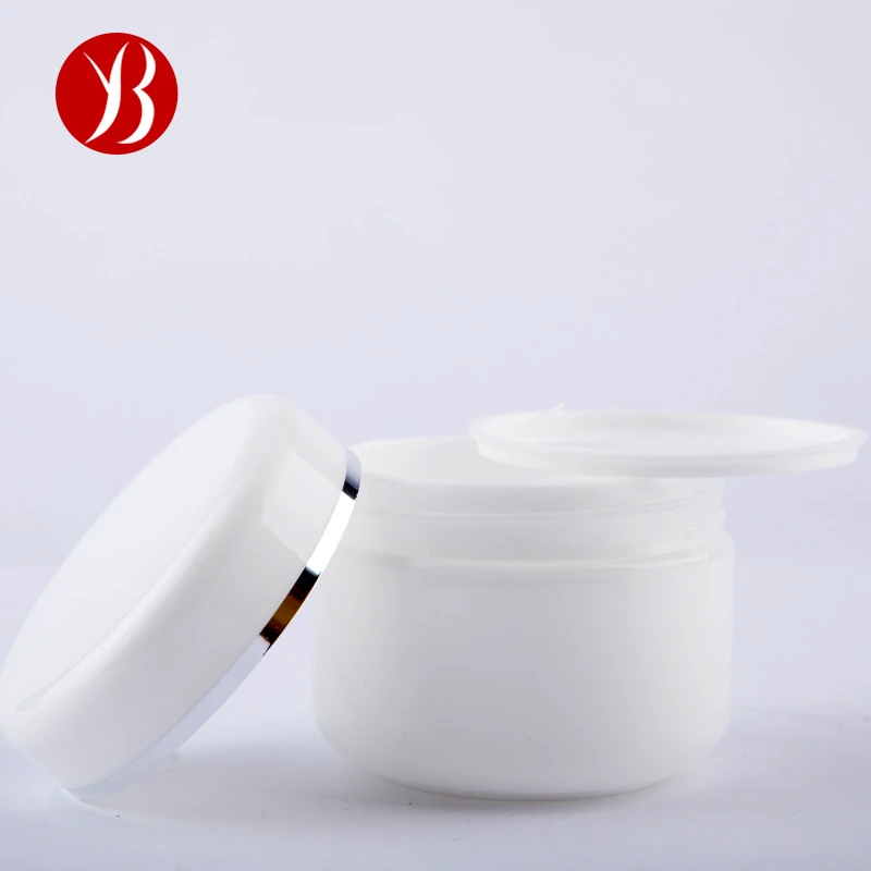 20/30/50/100/150/250g White Refillable Bottles Face Cream Container Empty Lotion Cosmetic Bottles Travel Use Makeup Jar