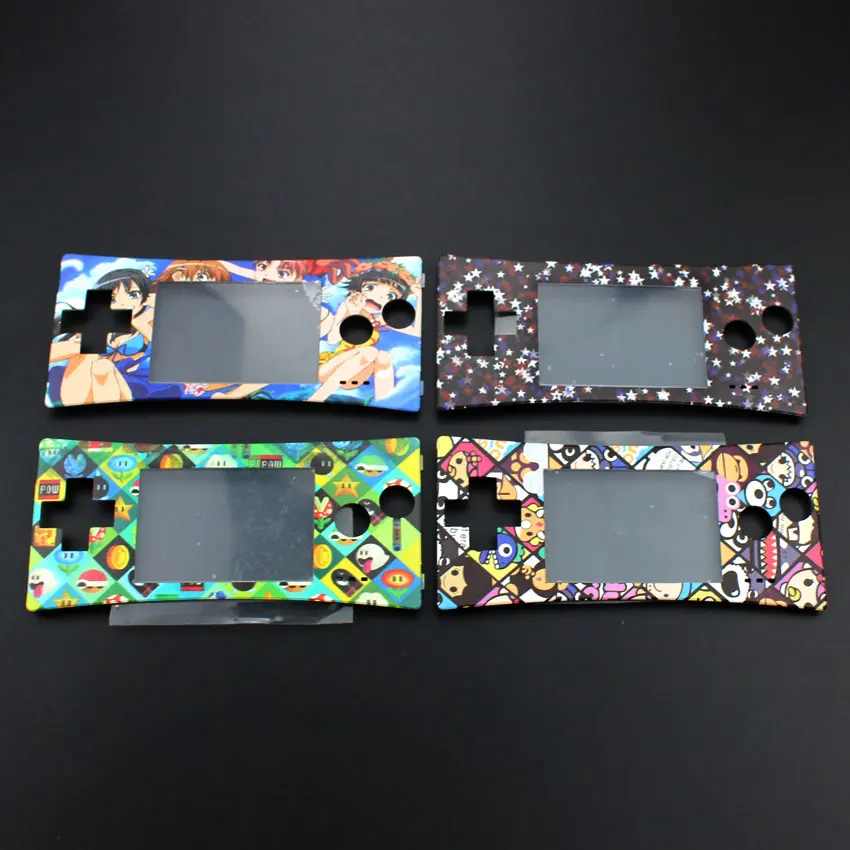 YuXi Front Faceplate Cover Replacement for GameBoy Micro for GBM Front Case Housing Repair Part