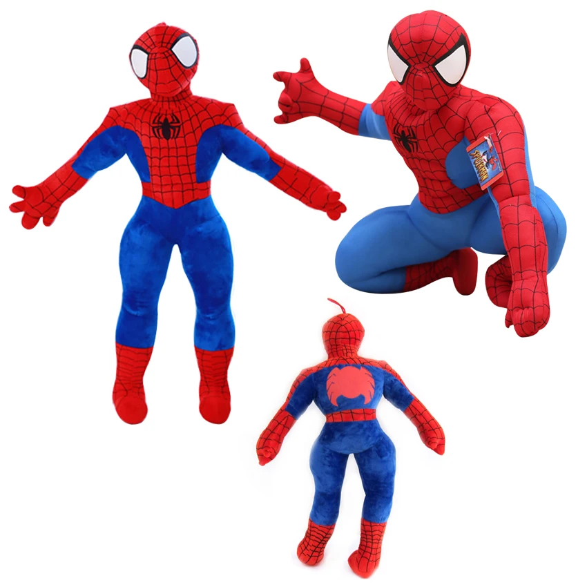 1 шт. 30 см/20 см Человек-паук Мягкие плюшевые игрушки Мстители Человек-паук плюшевые куклы подарок для детей