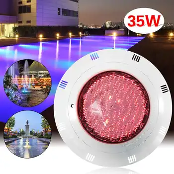 

New AC12V LED RGB Swimming Pool Light 35W with Remote Controller Waterproof IP68 Submersible Light Underwater Night Lamp Outdoor
