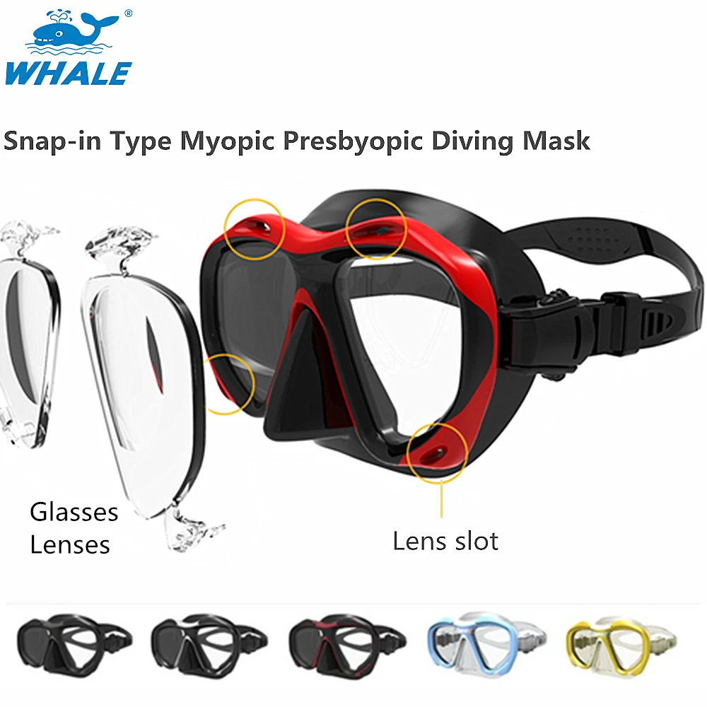 Professional Diving Equipment Full Face Diving Mask Fit For