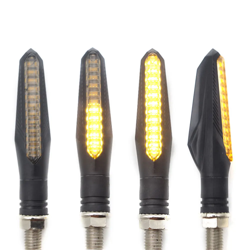 

Motorcycle COVER Turn Signals Flowing Water Flashing #EZ062 For yamaha TMAX 500 T MAX 530 YBR 125 AEROX R15 BWS 125 XMAX300