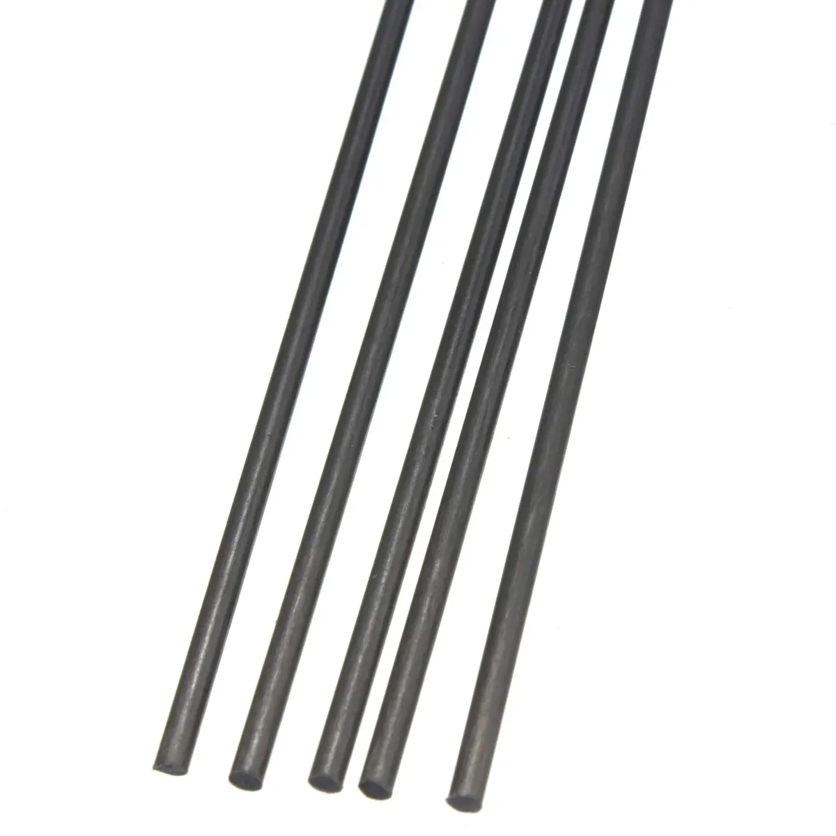 

5Pcs Carbon Fiber Rods For RC Airplane Matte Pole 2mm Diameter x 500mm