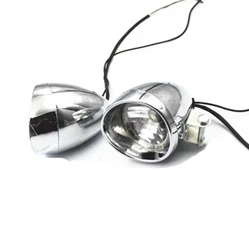 

Pair Universal LED Fog Head light Passing Lights Lamp For Honda VTX Shadow CB Yamaha Suzuki Harley Dyna Softail