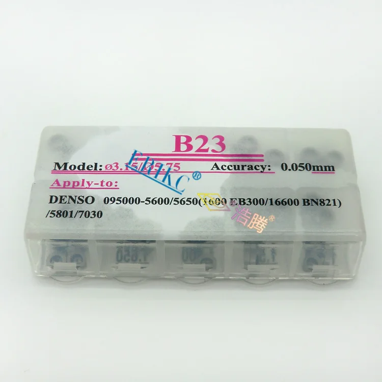 

ERIKC Common Rail Injector Nozzle Shims B23 : 1.50 -- 30 pieces 1.55 -- 30 pieces 1.60---30 pieces, Total 90 pieces