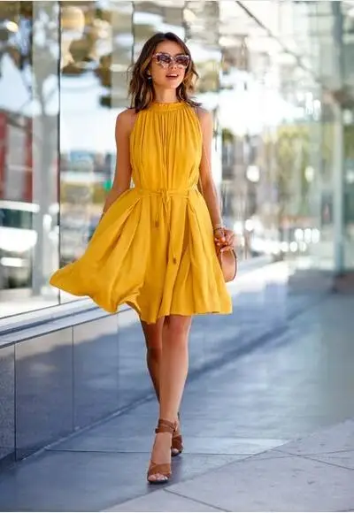 Yellow short one piece Clearance