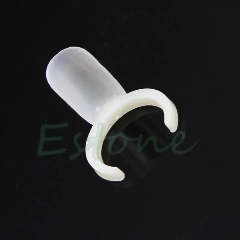

50Pcs Natural Nail Art Ring UV Gel Plate Color Pops Display Style Nail Tips