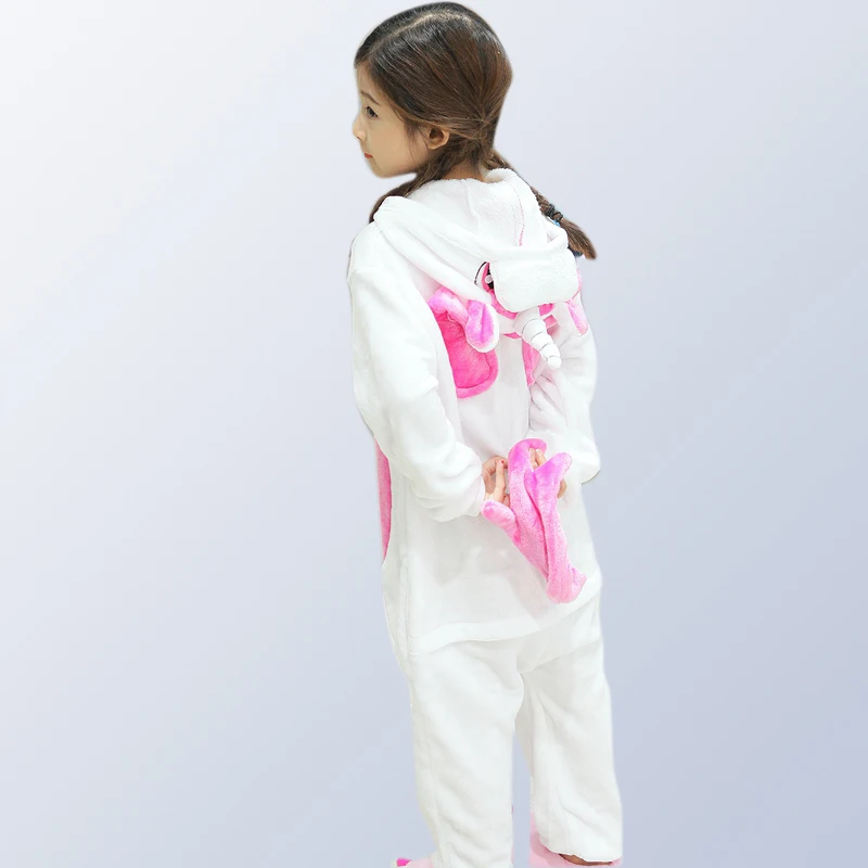 

Children Pajamas Unicorn Pyjamas Kids Pajama One piece Cartoon Pajama Unisex Warm Winter Cute Pijamas for 5 7 9 11 13 years old