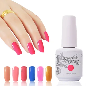 

Newest Clou Beaute 220 Colors 6Pcs/Lot Nail Art Manicure UV Gel Nail Led Soak Off Nail Gel Polish UV Gel Nail Lamp