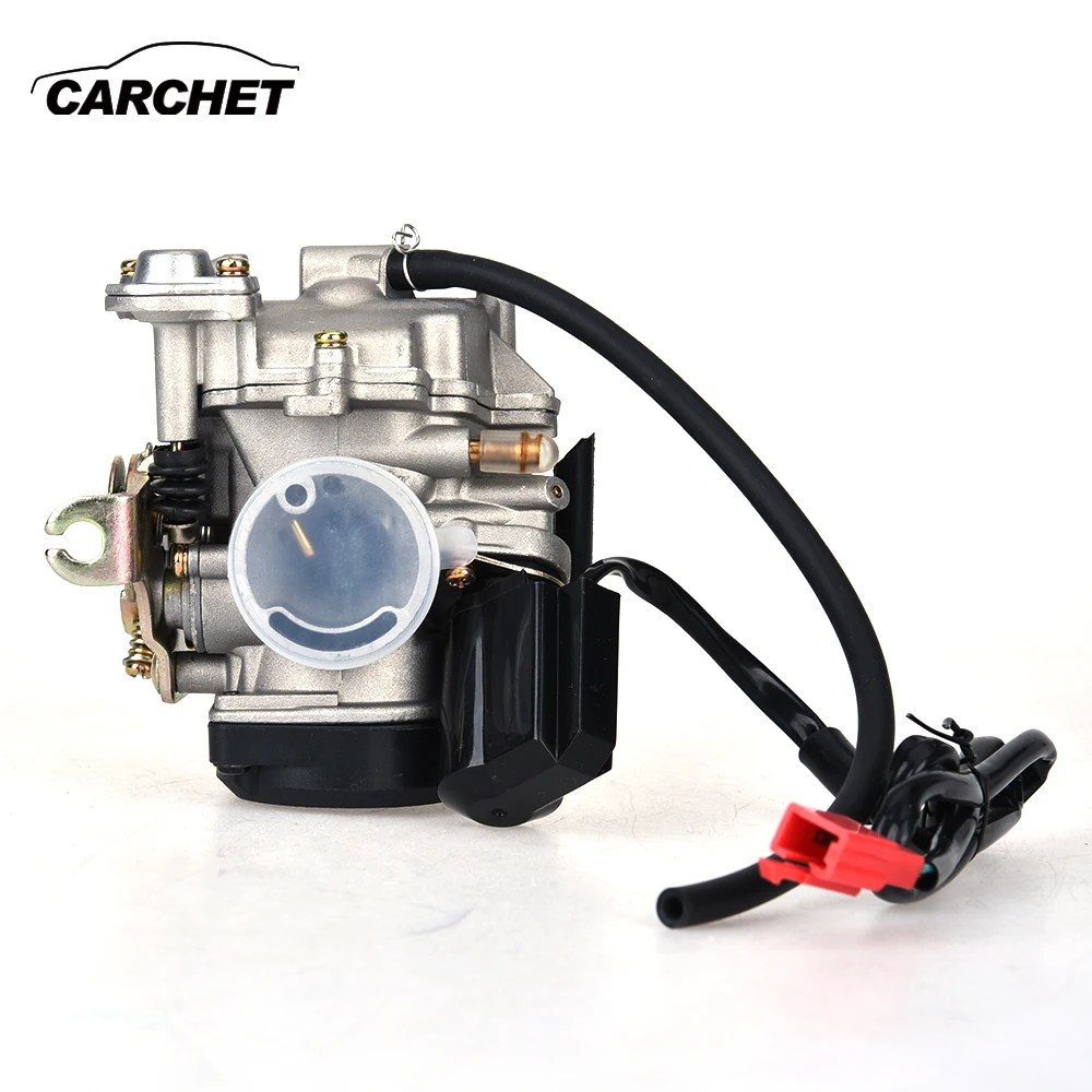 

CARCHET GY6 Carburetor 50cc Motorcycle Moped Carb SUNL ROKETA JCL Taotao BAJA Tank 18mm/38mm