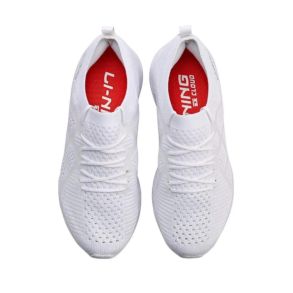 Женские беговые кроссовки Li Ning LN CLOUD III 2018 носимая моно трикотажная подушка для