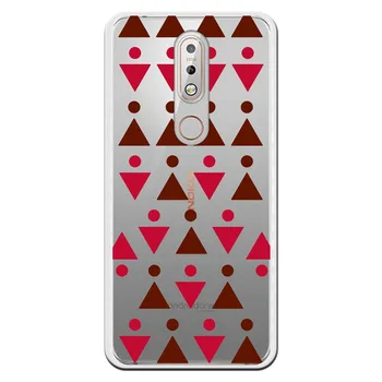 

Red WP005 Triangulos costume drawing stand case for Nokia 7.1