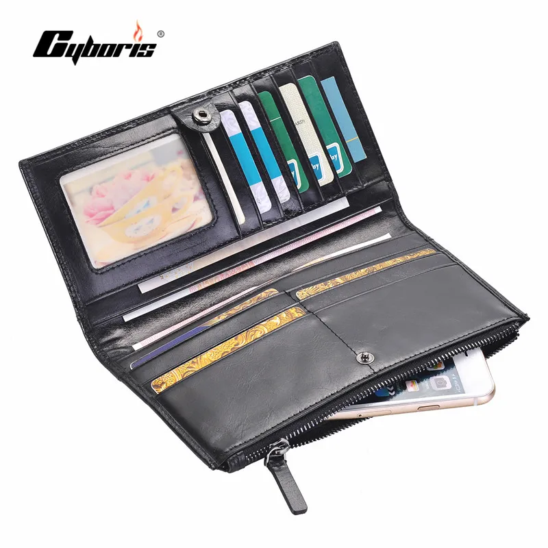 

CYBORIS Genuine Leather Case for Huawei Ascend Mate S/Mate 8/ Mate 9 / Mate 9 Pro Wallet Purse for Huawei Ascend P8 / Honor 8 /7