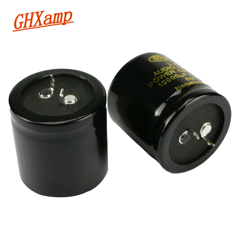 Capacitor de Potência de Áudio Ghxamp 10000uf 50v Nover la Capacitor de Alumínio 35*35 mm para Filtro de Fonte de Alimentação Peças