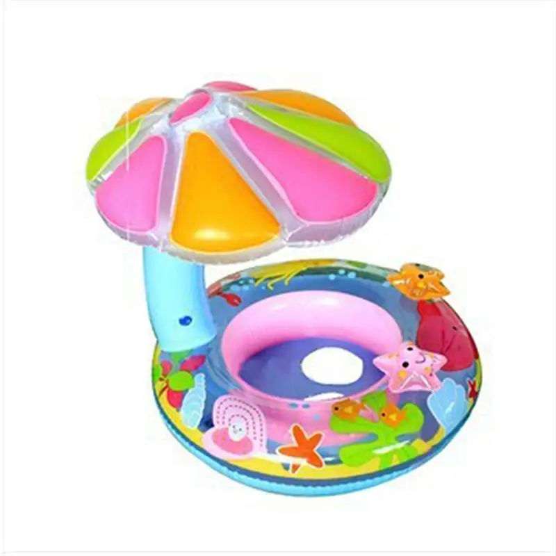 

Cute Kids Baby Child Inflatable Swimming Laps Pool Swim Ring Seat Float Boat Water Sports